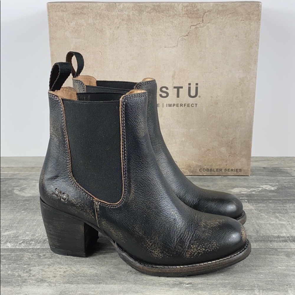 LIKE NEW Bed Stu Cobbler Lorn Booties Distressed